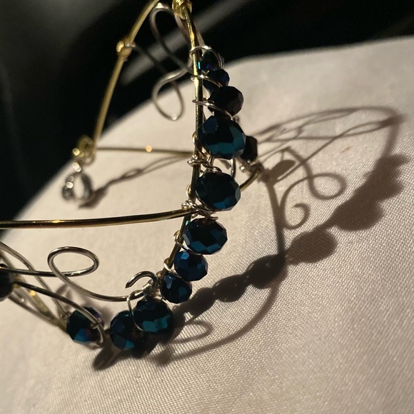 Handmade copper wire cuff bracelet - Picture 7 of 8